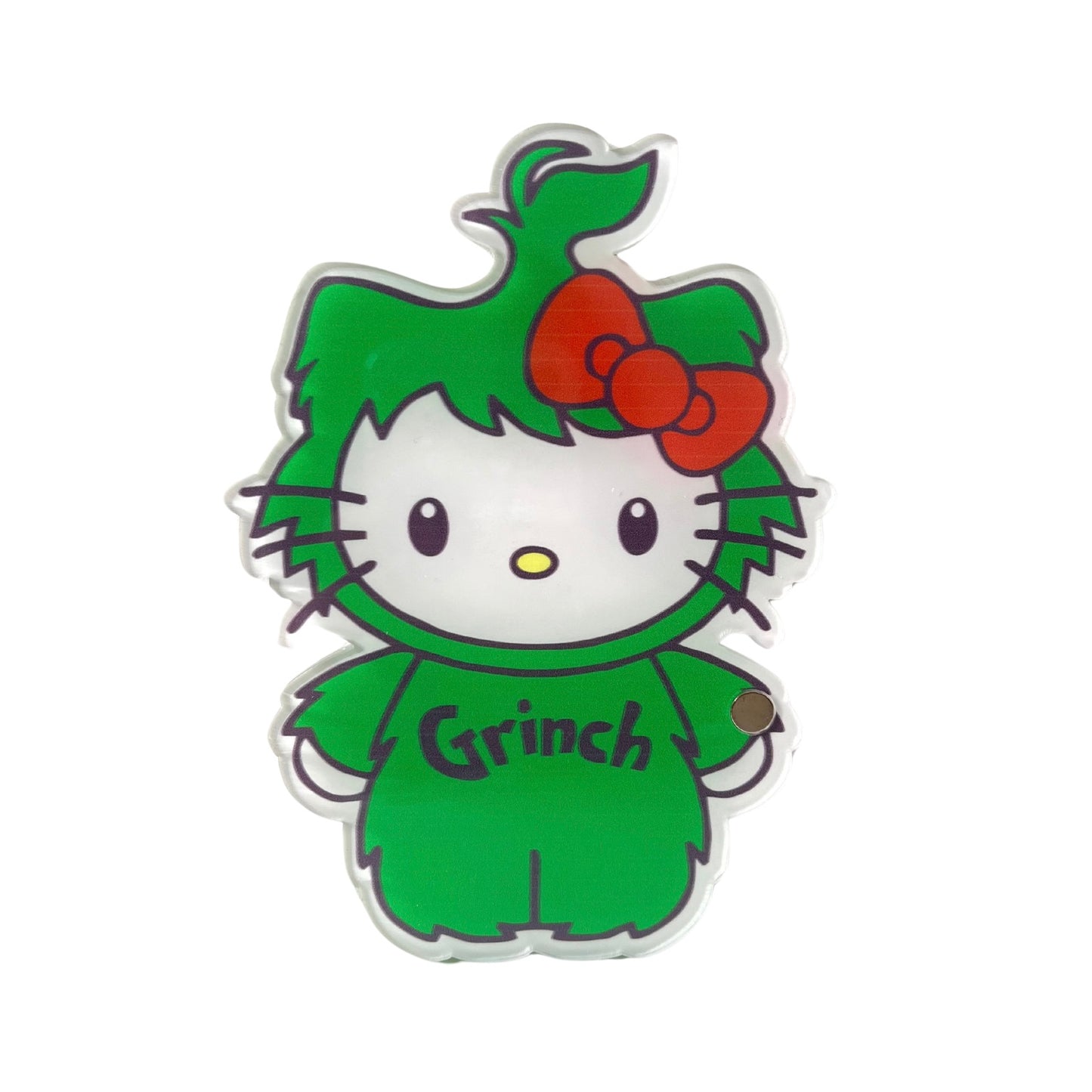 Grinch Hello Kitty Tile